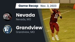 Recap: Nevada  vs. Grandview  2023