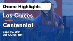 Las Cruces  vs Centennial  Game Highlights - Sept. 25, 2021