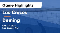 Las Cruces  vs Deming  Game Highlights - Oct. 14, 2021