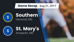 Recap: Southern  vs. St. Mary's  2017