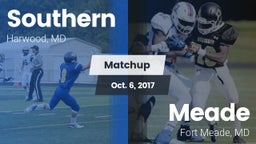 Matchup: Southern vs. Meade  2017