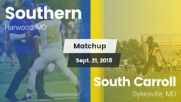 Matchup: Southern vs. South Carroll  2018