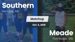 Matchup: Southern vs. Meade  2018