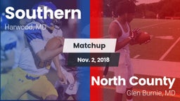 Matchup: Southern vs. North County  2018