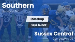 Matchup: Southern vs. Sussex Central  2019