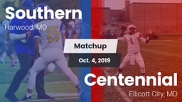 Matchup: Southern vs. Centennial 2019