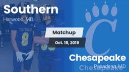 Matchup: Southern vs. Chesapeake  2019