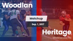 Matchup: Woodlan vs. Heritage  2017