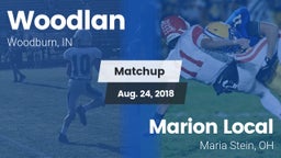 Matchup: Woodlan vs. Marion Local  2018