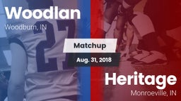 Matchup: Woodlan vs. Heritage  2018