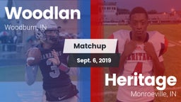 Matchup: Woodlan vs. Heritage  2019