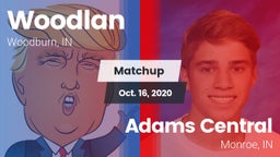 Matchup: Woodlan vs. Adams Central  2020