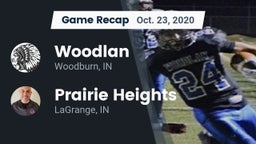 Recap: Woodlan  vs. Prairie Heights  2020