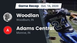 Recap: Woodlan  vs. Adams Central  2020