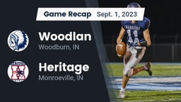 Recap: Woodlan  vs. Heritage  2023