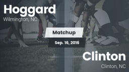 Matchup: Hoggard vs. Clinton  2016