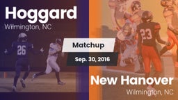 Matchup: Hoggard vs. New Hanover  2016