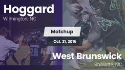 Matchup: Hoggard vs. West Brunswick  2016