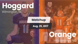 Matchup: Hoggard vs. Orange  2017
