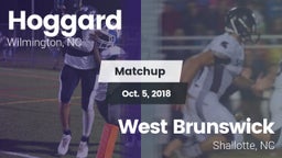 Matchup: Hoggard vs. West Brunswick  2018