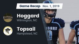 Recap: Hoggard  vs. Topsail  2019