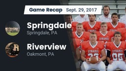 Recap: Springdale  vs. Riverview  2017