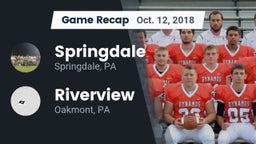 Recap: Springdale  vs. Riverview  2018