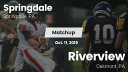 Matchup: Springdale vs. Riverview  2019