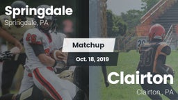 Matchup: Springdale vs. Clairton  2019