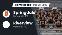Recap: Springdale  vs. Riverview  2022