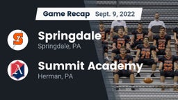 Recap: Springdale  vs. Summit Academy  2022