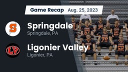 Recap: Springdale  vs. Ligonier Valley  2023