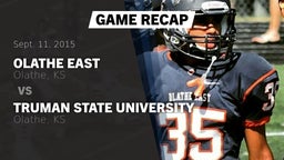 Recap: Olathe East  vs. Truman State University 2015