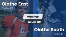 Matchup: East  vs. Olathe South  2017