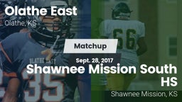 Matchup: East  vs. Shawnee Mission South HS 2017
