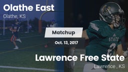 Matchup: East  vs. Lawrence Free State  2017