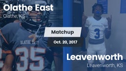 Matchup: East  vs. Leavenworth  2017