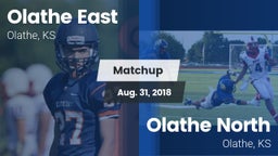 Matchup: Olathe East High Sch vs. Olathe North  2018
