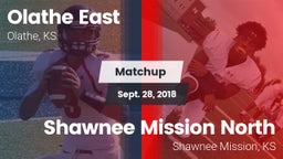 Matchup: Olathe East High Sch vs. Shawnee Mission North  2018