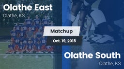 Matchup: Olathe East High Sch vs. Olathe South  2018