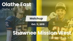Matchup: Olathe East High Sch vs. Shawnee Mission West 2019