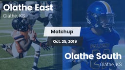 Matchup: Olathe East High Sch vs. Olathe South  2019