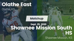 Matchup: Olathe East High Sch vs. Shawnee Mission South HS 2020
