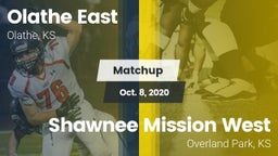 Matchup: Olathe East High Sch vs. Shawnee Mission West 2020