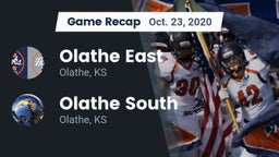Recap: Olathe East  vs. Olathe South  2020
