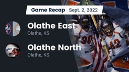 Recap: Olathe East  vs. Olathe North  2022