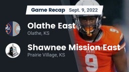 Recap: Olathe East  vs. Shawnee Mission East  2022