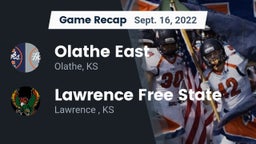 Recap: Olathe East  vs. Lawrence Free State  2022