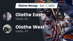 Recap: Olathe East  vs. Olathe West   2022