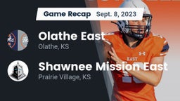 Recap: Olathe East  vs. Shawnee Mission East  2023